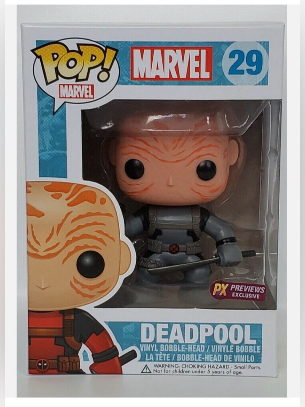 Funko Pop! Marvel Deadpool #29 Unmasked figure